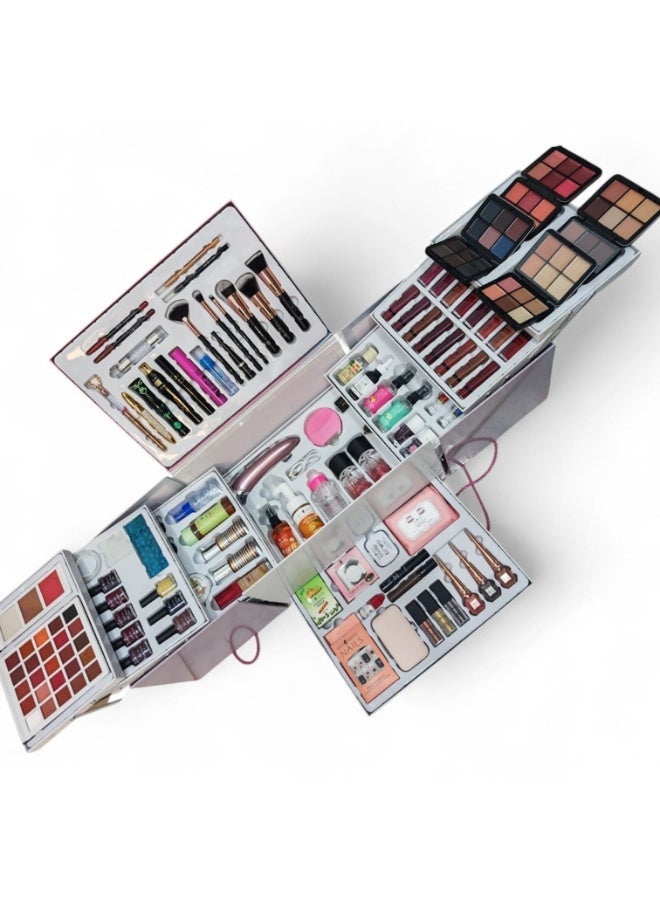 MISS PRETTY Professional All-in-One Makeup Kit- Comprehensive Beauty Box - Image 1
